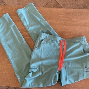 Figs Women’s Sea Foam Yola Skinny Scrub Pants - Size S/Tall